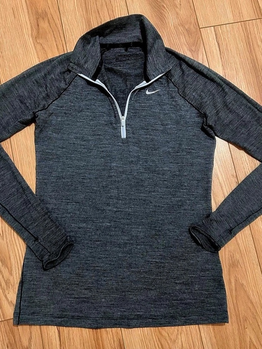 Nike Golf Dri-FIT Half-Zip Pullover Gray Small